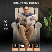 Fortia Electric Recliner Lift Heat Chair