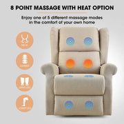 Fortia Electric Recliner Lift Heat Chair