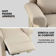 Fortia Electric Recliner Lift Heat Chair