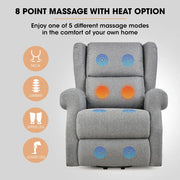 Fortia Electric Recliner Lift Heat Chair