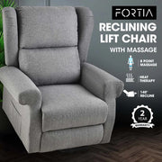 Fortia Electric Recliner Lift Heat Chair