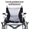 Equipmed SmartLine 20" Foldable Wheelchair