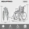 Equipmed SmartLine 20" Foldable Wheelchair