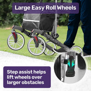 Equipmed ErgoStride Walker with Forearm Rest Supports