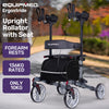 Equipmed ErgoStride Walker with Forearm Rest Supports