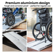 Equipmed 123cm Portable Folding Access Ramp