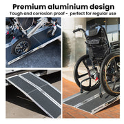 Equipmed 152cm Portable Folding Access Ramp