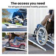 Equipmed 152cm Portable Folding Access Ramp