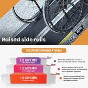 Equipmed 182cm Portable Folding Access Ramp
