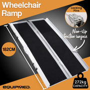 Equipmed 182cm Portable Folding Access Ramp