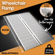 Equipmed 182cm Portable Folding Access Ramp