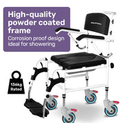 Equipmed Commode Shower Chair