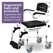 Equipmed Commode Shower Chair