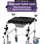 Equipmed Commode Shower Chair