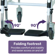 Equipmed Commode Shower Chair