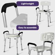 Equipmed Shower Chair Bath Seat