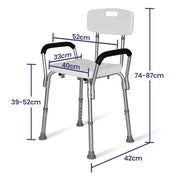 Equipmed Shower Chair Bath Seat