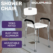 Equipmed Shower Chair Bath Seat