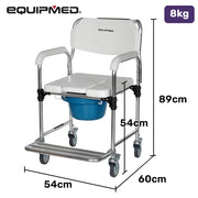 Equipmed Commode Shower Chair