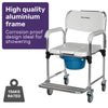 Equipmed Commode Shower Chair