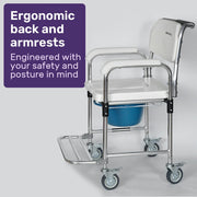 Equipmed Commode Shower Chair
