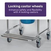 Equipmed Commode Shower Chair