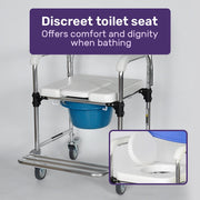 Equipmed Commode Shower Chair