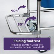 Equipmed Commode Shower Chair