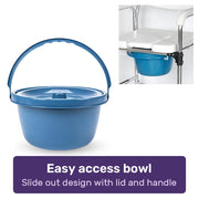 Equipmed Commode Shower Chair