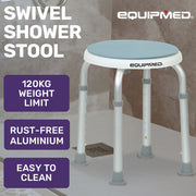 Equipmed Shower Chair Bath Stool