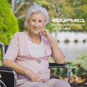Equipmed SmartRide Foldable Wheelchair