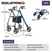 Equipmed Assureline Premium Walker
