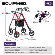 Equipmed Assureline Premium Walker