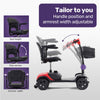 Equipmed FreeRoam+ Mid-Size Mobility Scooter