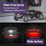 Equipmed FreeRoam+ Mid-Size Mobility Scooter