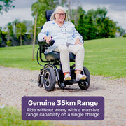 Equipmed PowerCruise Prestige LongRange Electric Wheelchair