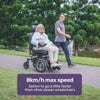 Equipmed PowerCruise Prestige LongRange Electric Wheelchair