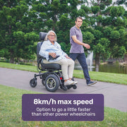 Equipmed PowerCruise Prestige LongRange Electric Wheelchair