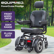 Equipmed PowerCruise Prestige LongRange Electric Wheelchair