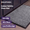 EQUIPMED 45x70cm Non-Slip Indoor Rug Floor Mat Anti-Trip Edging