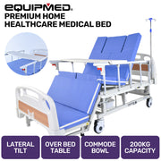 Equipmed 7 Function Manual Medical Bed