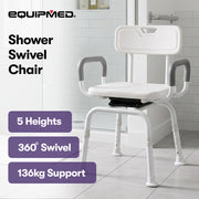 Equipmed Swivel Shower Chair