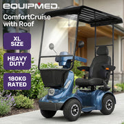 Equipmed ComfortCruise Mobility Scooter with Roof
