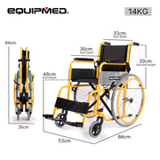 Equipmed Kids Paediatric Foldable Wheelchair