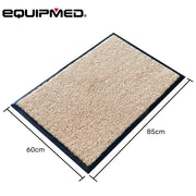 EQUIPMED 60x85cm Non-Slip Indoor Rug Floor Mat Anti-Trip Edging