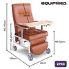 Equipmed Premium Recliner Day Chair with Meal Tray