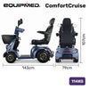 Equipmed ComfortCruise Large Mobility Scooter