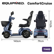 Equipmed ComfortCruise Large Mobility Scooter