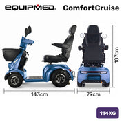 Equipmed ComfortCruise Large Mobility Scooter