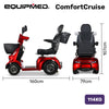 Equipmed ComfortCruise Large Mobility Scooter